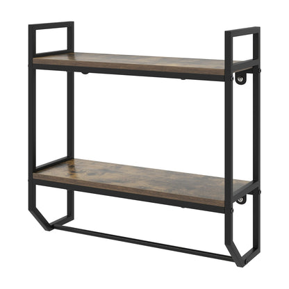 Over The Toilet Shelf Wall Mounted, Metal Frame, Gray Towel Racks at Gallery Canada