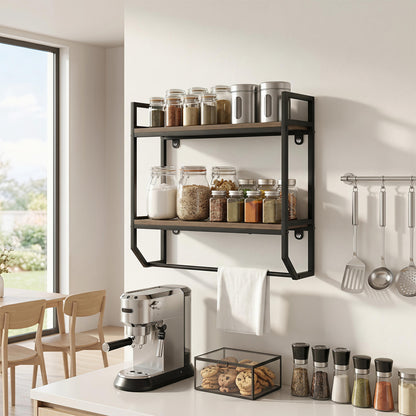 Over The Toilet Shelf Wall Mounted, Metal Frame, Gray Towel Racks at Gallery Canada