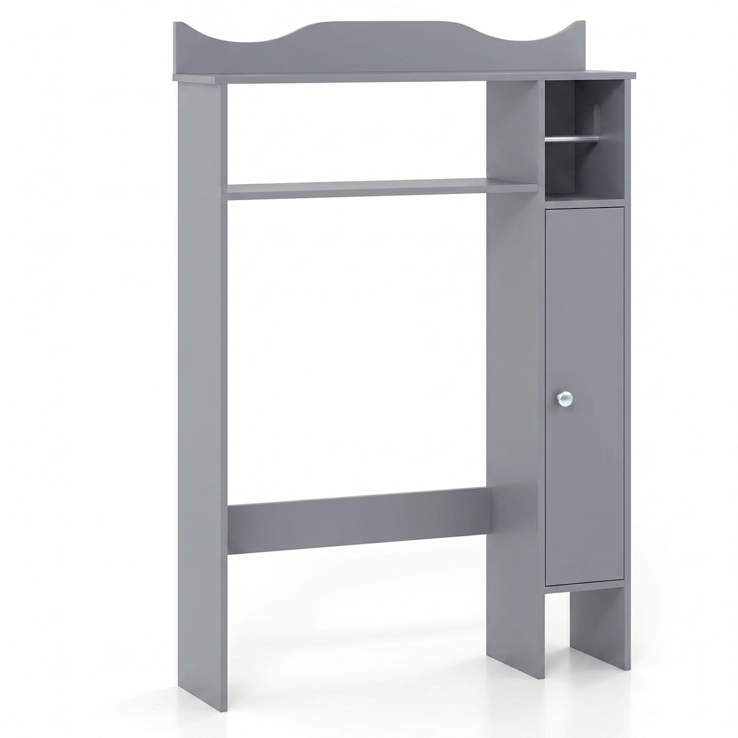 Over The Toilet Storage Cabinet, Toilet Paper Holder, Gray Bathroom Etagere at Gallery Canada