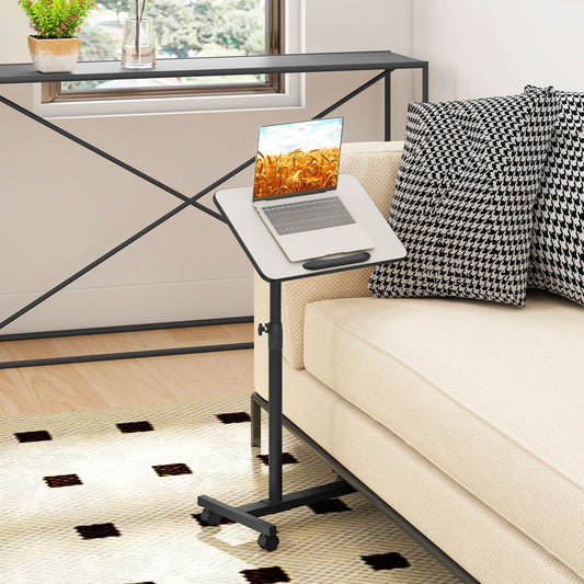 Overbed Rolling Table Food Tray, Gray End & Side Tables Gray at Gallery Canada
