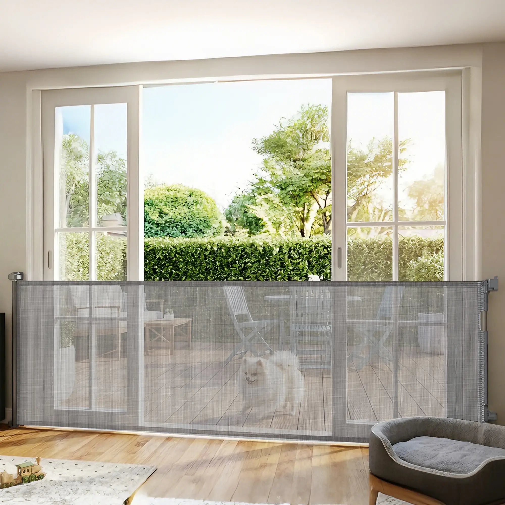 Retractable Dog Gate, 41