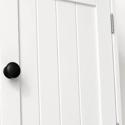 Wall Mounted Bathroom Cabinet, 2 Doors, White Wall Mounted Cabinets at Gallery Canada