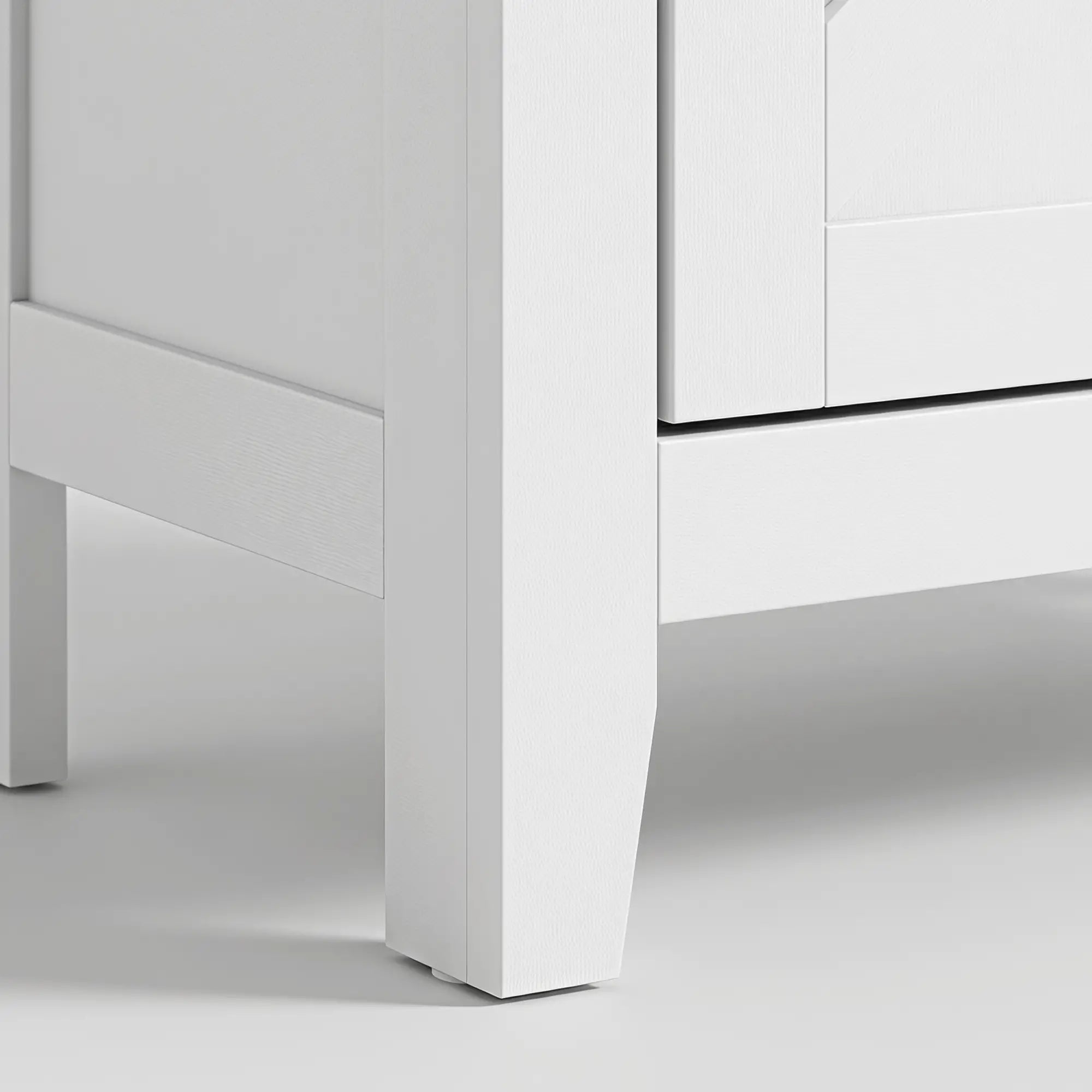 Farmhouse Bathroom Storage Cabinet with Barn Doors, White Freestanding Bathroom Cabinets at Gallery Canada