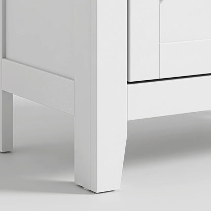 Farmhouse Bathroom Storage Cabinet with Barn Doors, White Freestanding Bathroom Cabinets at Gallery Canada
