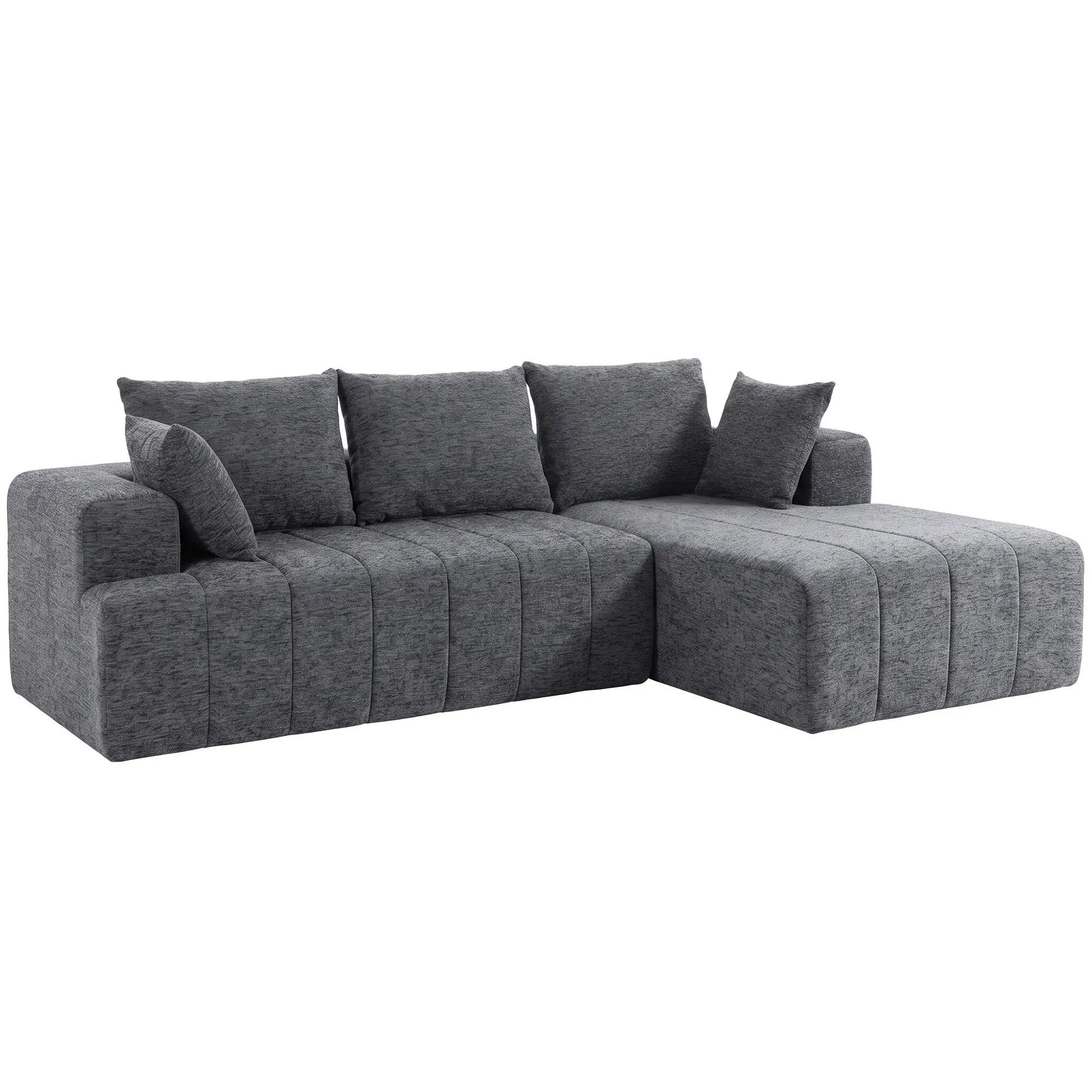 101 Modular Sectional Sofa With Chaise, Cloud Couch, Grey L Shaped Couchs at Gallery Canada