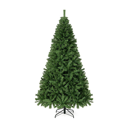 PVC Artificial Christmas Tree, Hinged, 7.5 ft, Green Christmas Tree Green at Gallery Canada