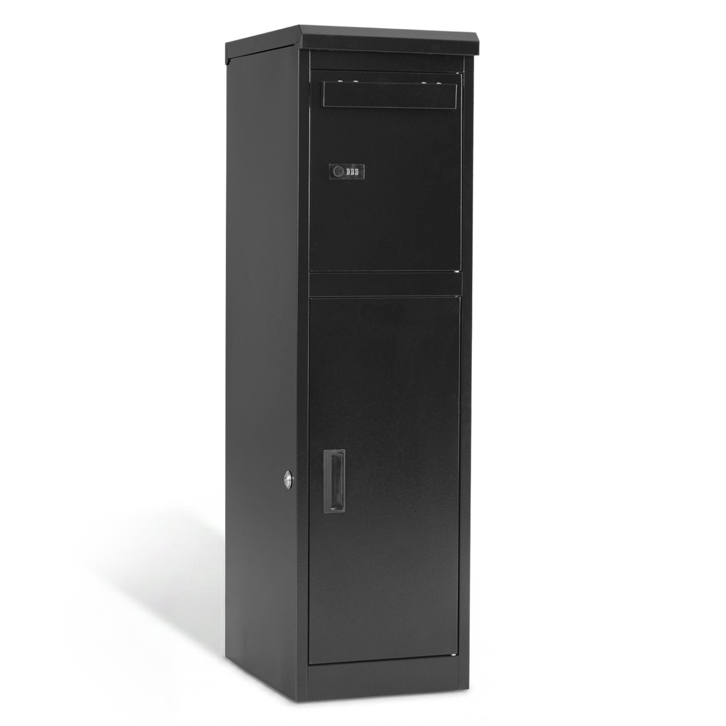 Package Delivery Box, Lockable Doors, Coded Lock, Black Sheds & Outdoor Storage Black at Gallery Canada
