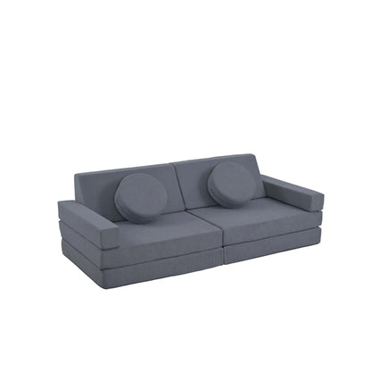 12-Piece Modular Kids Play Couch, Grey Kids Gym & Playmats at Gallery Canada