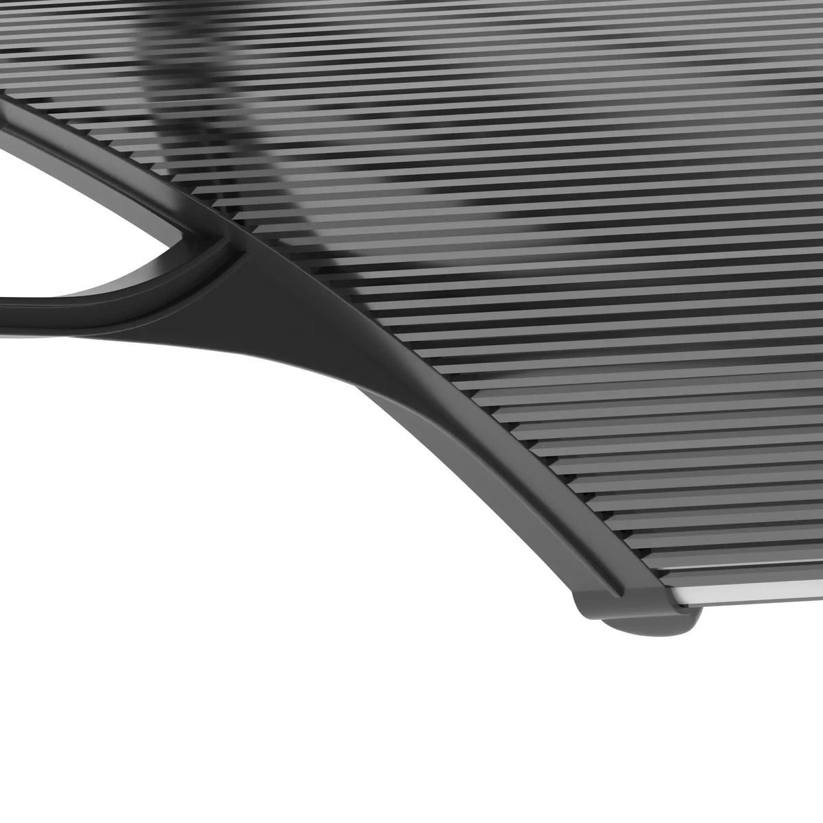 77.2 x 29.5 in Modern Polycarbonate Window Awning, Black Door Awnings at Gallery Canada