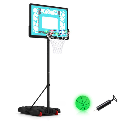 LED Pool Basketball Hoop for Driveway Night Training Sport Equipments at Gallery Canada