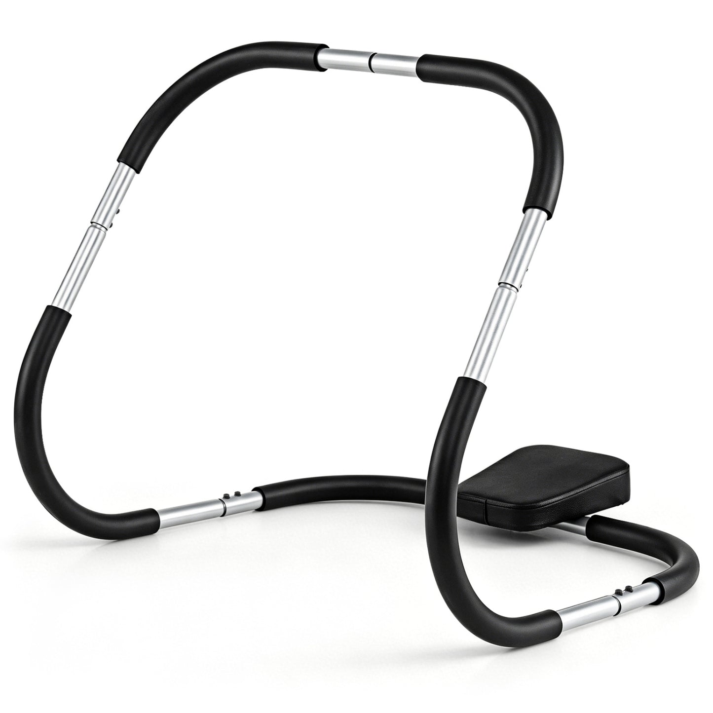 Portable AB Trainer, Headrest, Foam Handle, Silver Benches Racks & Bars at Gallery Canada