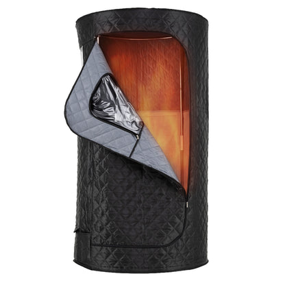 Portable Far Infrared Sauna Box, Black Sauna Black at Gallery Canada