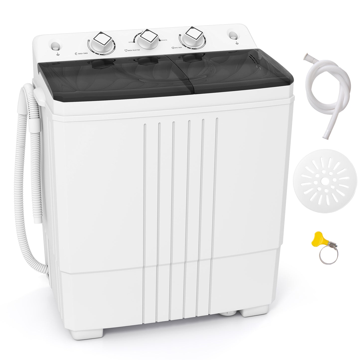 Portable Washing Machine, Black Washing Machines Black at Gallery Canada