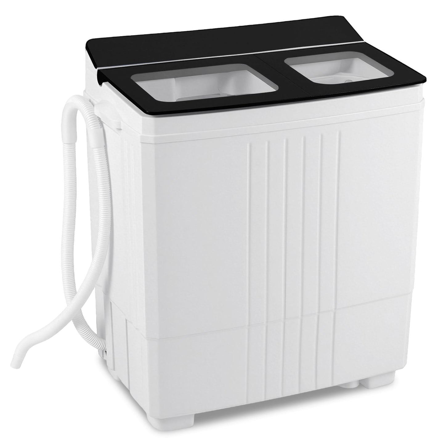 Portable Washing Machine, 12 LBS Washer 8 LBS Spinner, Black Washing Machines at Gallery Canada