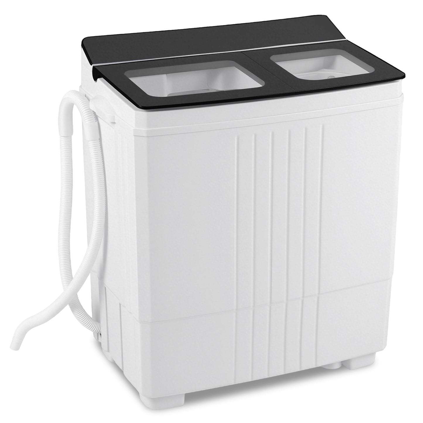 Portable Washing Machine, 12 LBS Washer 8 LBS Spinner, Gray Washing Machines at Gallery Canada