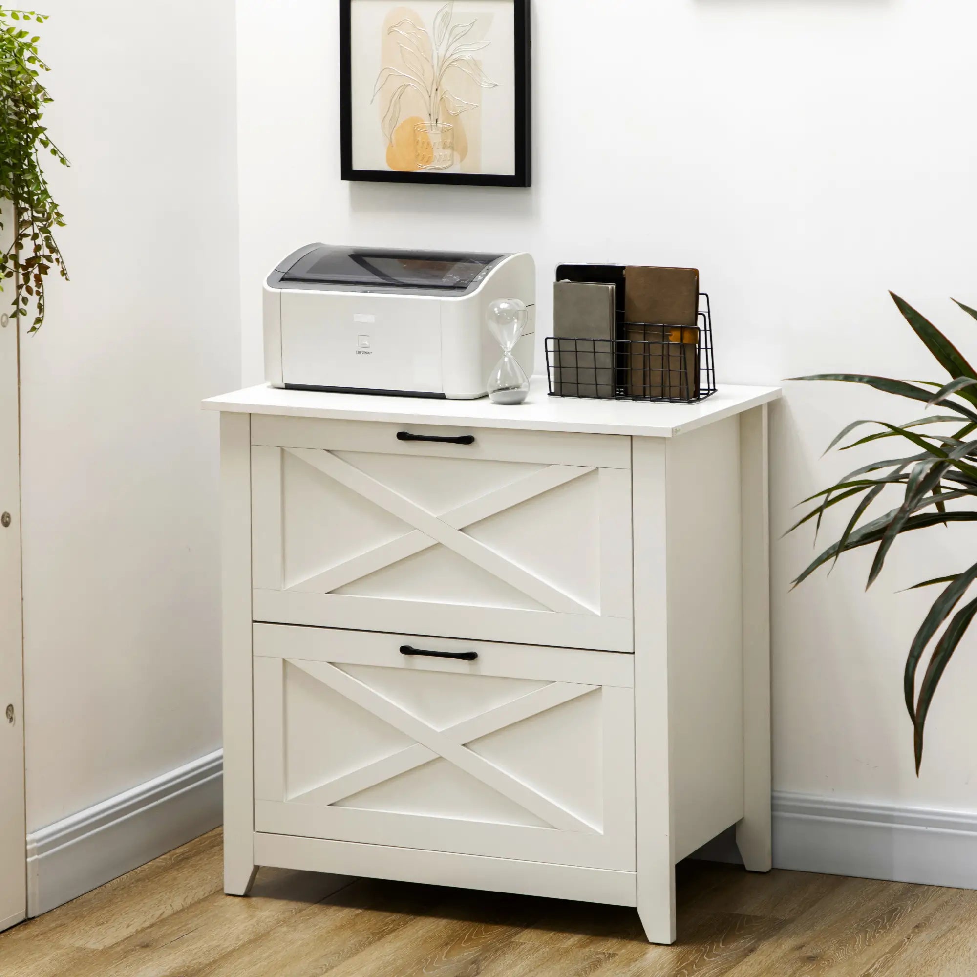 Vertical File Cabinet, Hanging Bars, A4 Size, 29.9