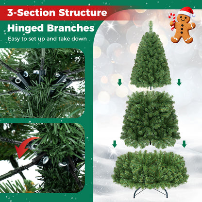 Pre-Lit Artificial Christmas Tree, 8 Ft, Green Christmas Tree at Gallery Canada