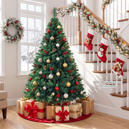 PVC Artificial Christmas Tree Hinged, 6 ft, Green Christmas Tree at Gallery Canada