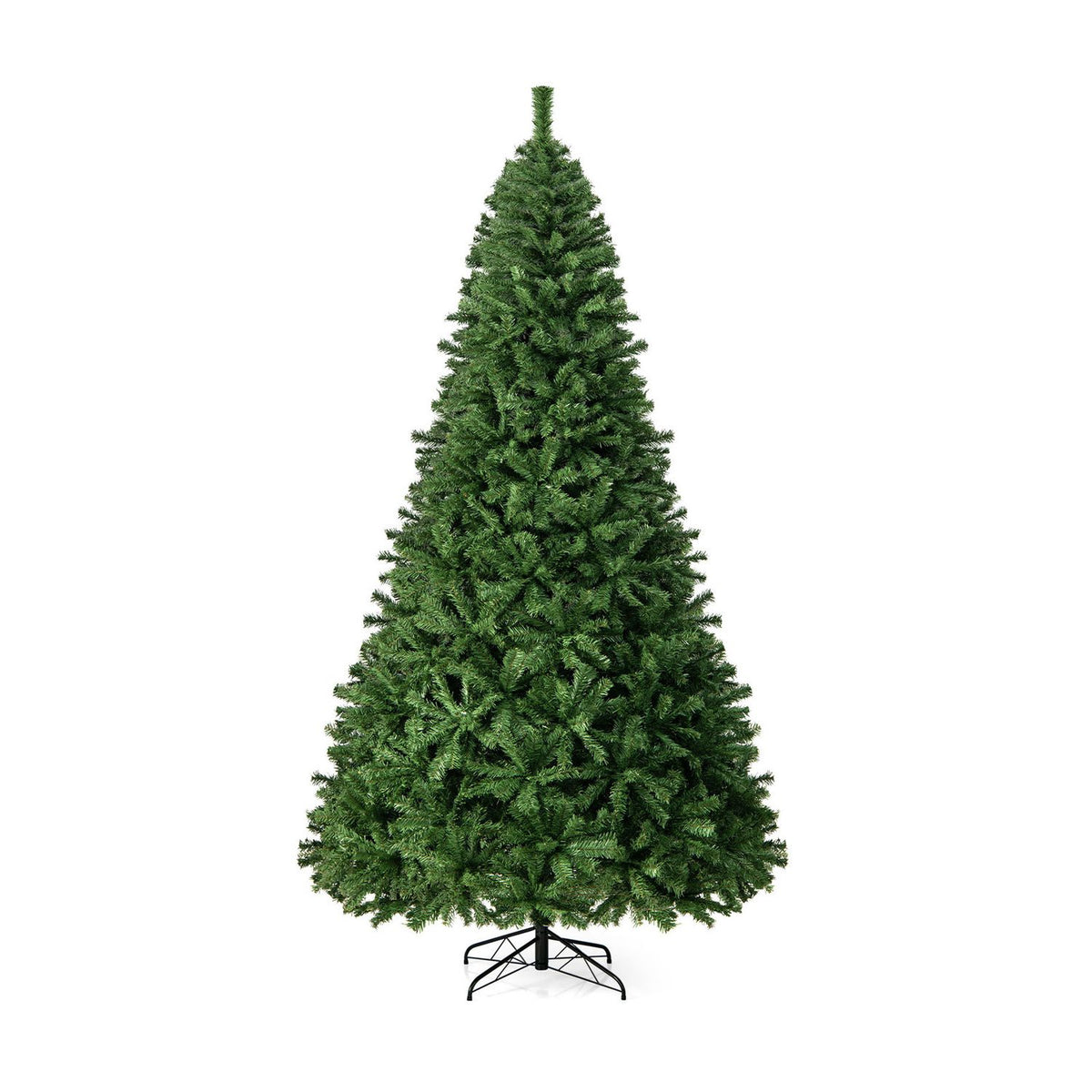 9 ft PVC Artificial Christmas Tree Hinged, Green Christmas Tree Green at Gallery Canada
