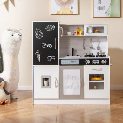 Kids Play Kitchen With Utensils, 3+ Years, Silver Play Kitchen Sets at Gallery Canada