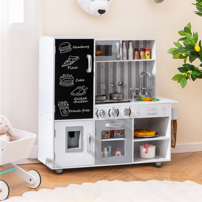 Pretend Play Kitchen For Kids, Silver Play Kitchen Sets at Gallery Canada