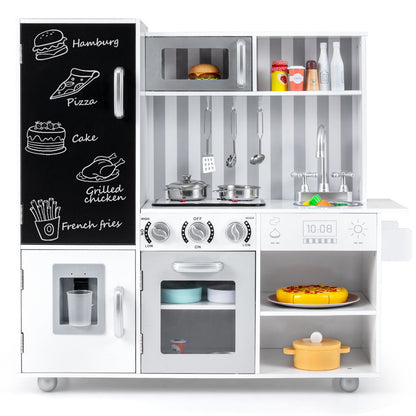 Pretend Play Kitchen For Kids, Silver Play Kitchen Sets at Gallery Canada
