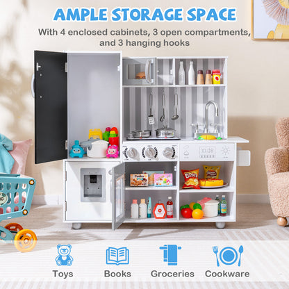 Pretend Play Kitchen For Kids, Silver Play Kitchen Sets at Gallery Canada
