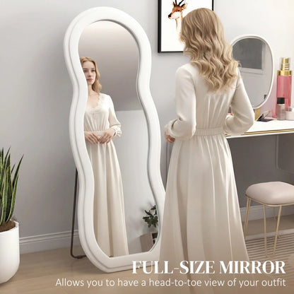 64" X 24" Full Length Mirror, Arched Velvet Frame Full Length Mirrors at Gallery Canada