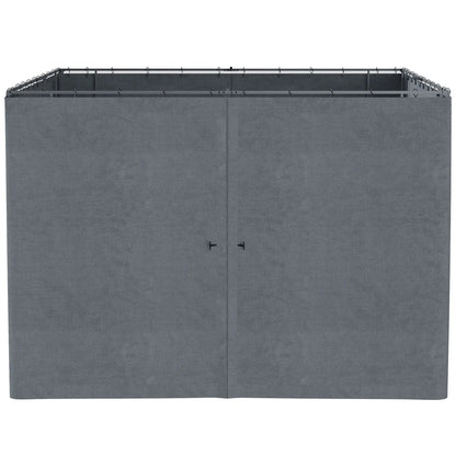 10' x 10' Gazebo Sidewall Set, 4 Panels, Hooks Included, Slate Grey Gazebo Sidewalls at Gallery Canada