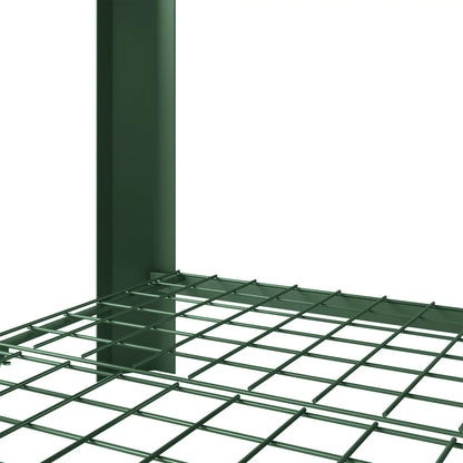 31.5" Green Raised Garden Bed, Storage Shelf, Elevated Planter, Green Elevated Garden Beds at Gallery Canada