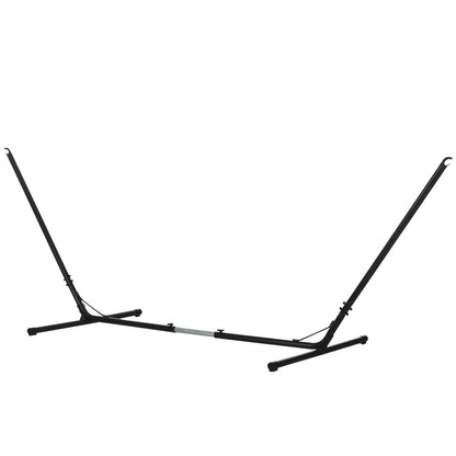 Adjustable Hammock Stand, Fits 10-13 Ft, Up to 264 Lbs, Black Hammock Stands at Gallery Canada