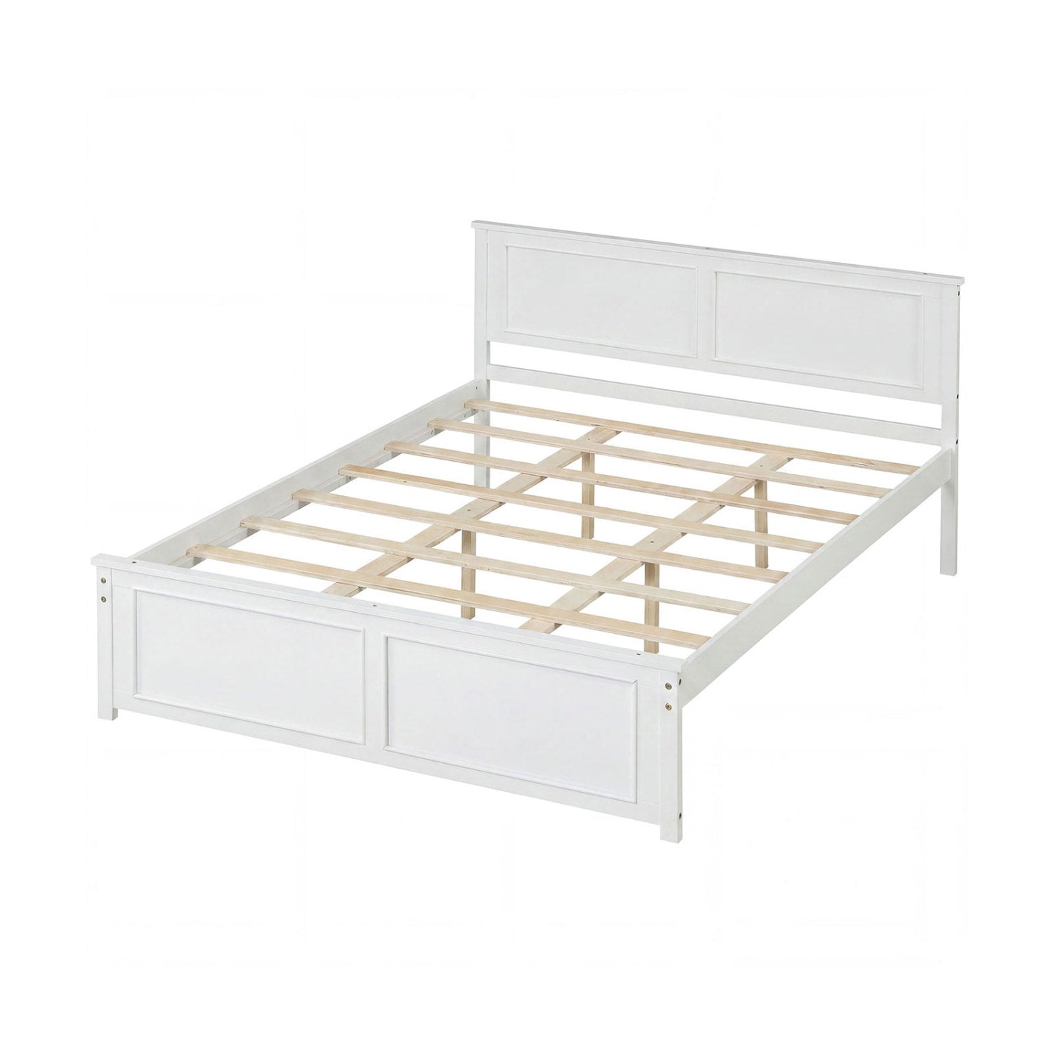 Queen Platform Bed Frame with Headboard Simple Bed Frame at Gallery Canada