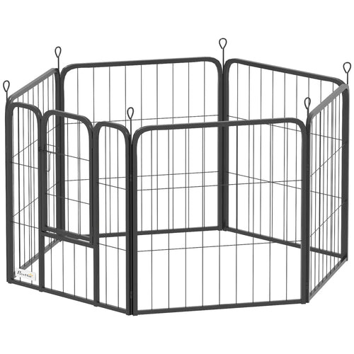 6 Panels Heavy Duty Dog Playpen, 24