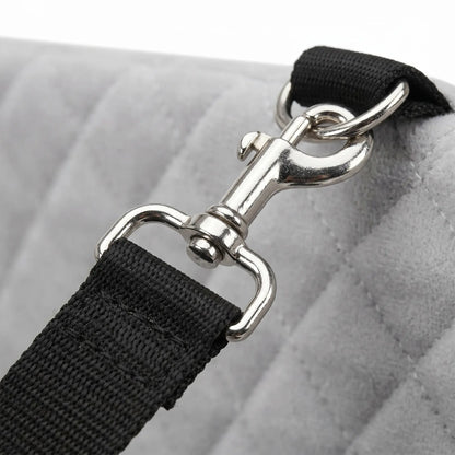 Dog Car Seat, Washable, For Small Dogs Under 10kg, Grey Dog Bike Trailers & Strollers at Gallery Canada