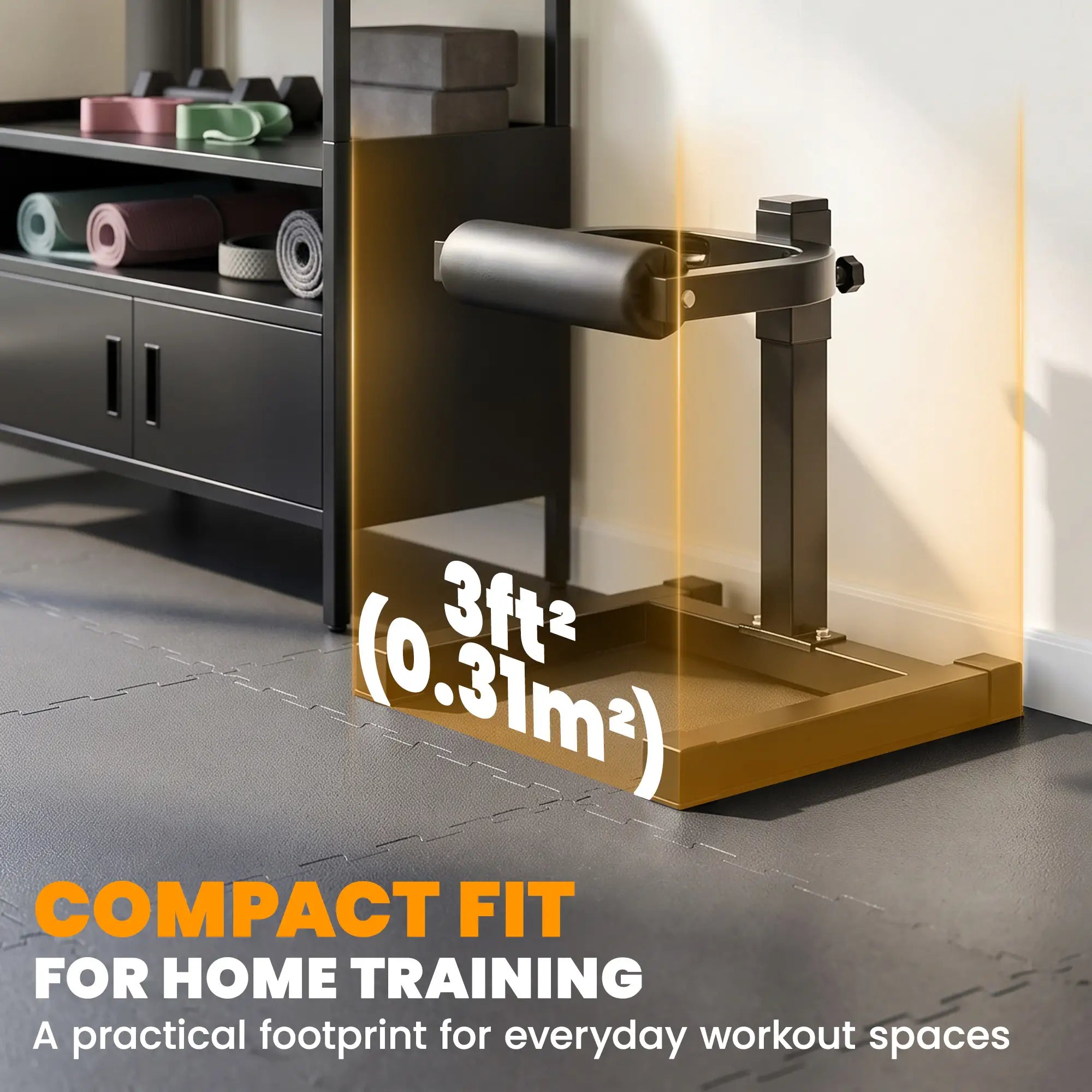 7-Level Adjustable Squat Machine, Non-Slip Foot Pads, Strength Training Accessories at Gallery Canada