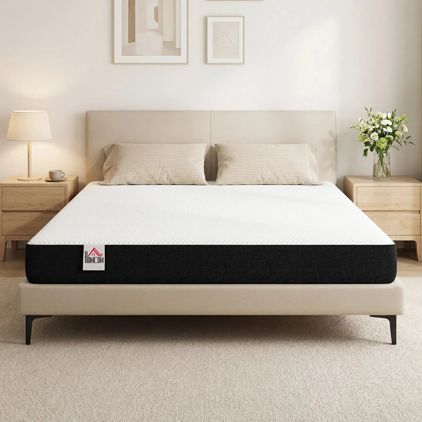 8 Inch Memory Foam Mattress, King, Medium Firm, CertiPUR-US Mattresses at Gallery Canada