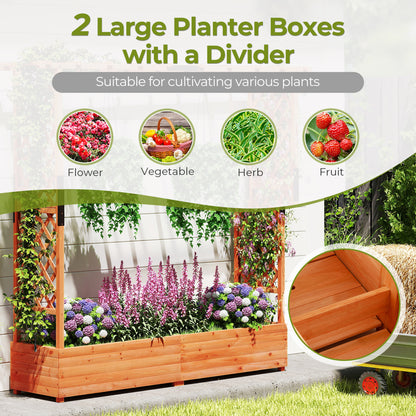 Raised Garden Bed With Arch Trellis, Hanging Roof, Orange Raised Garden Beds at Gallery Canada
