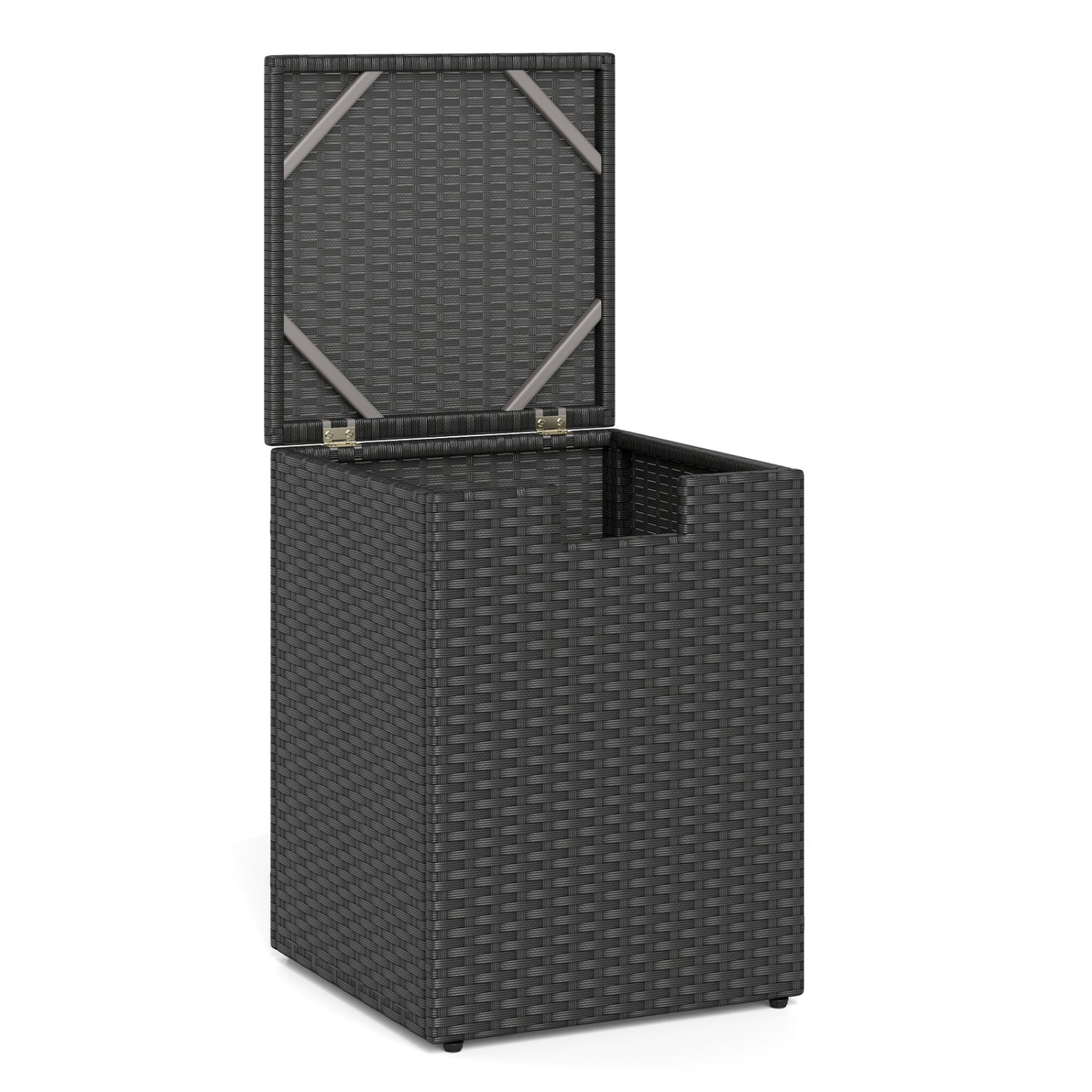 Rattan Propane Tank Cover, Patio Side Table, Black Fire Pit Tables at Gallery Canada