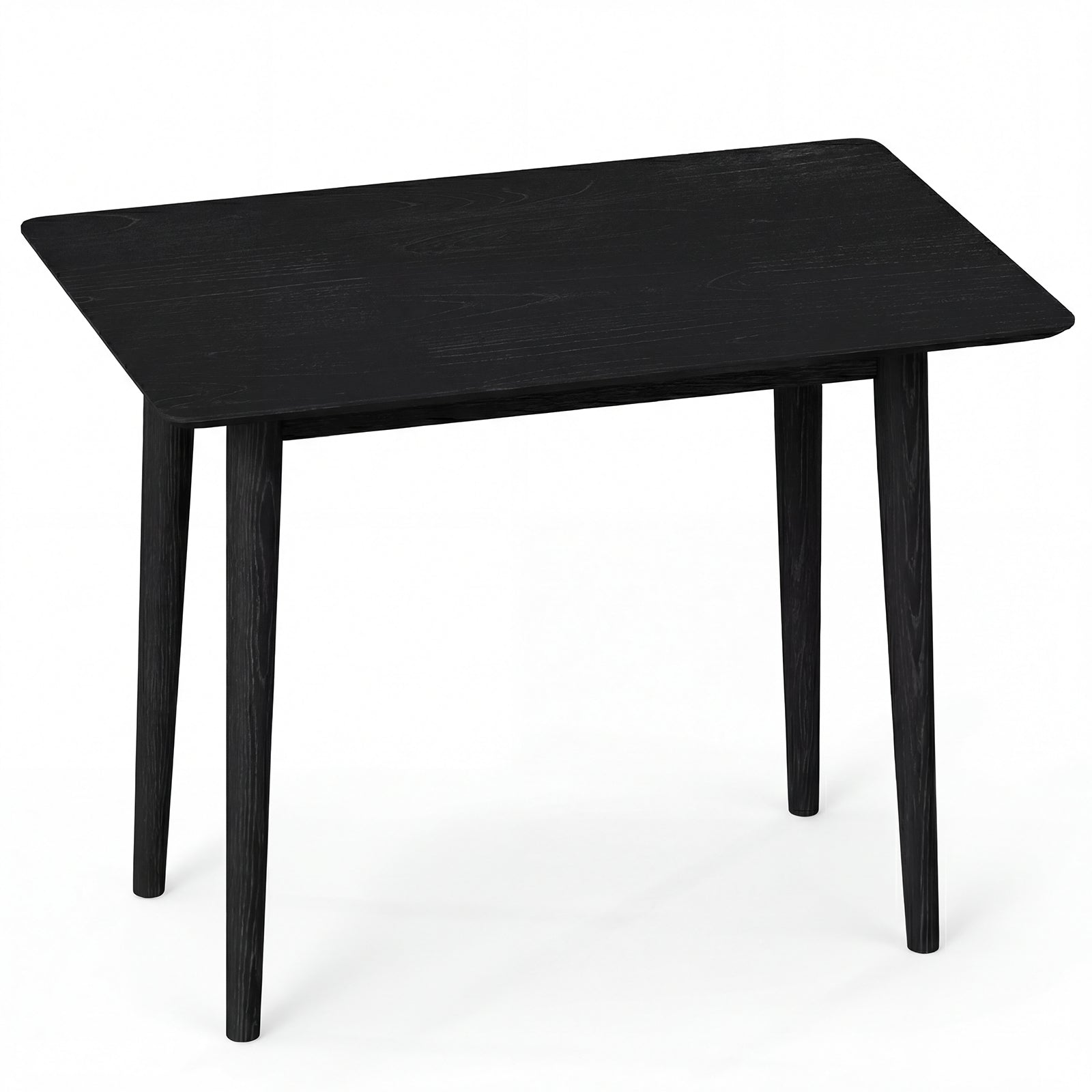 Rectangular Wooden Dining Table, 34 Inch, Farmhouse Kitchen Table, Black Dining Tables at Gallery Canada