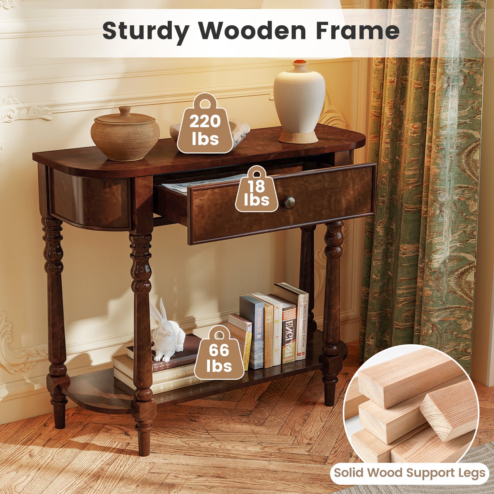 Retro Console Table, 36