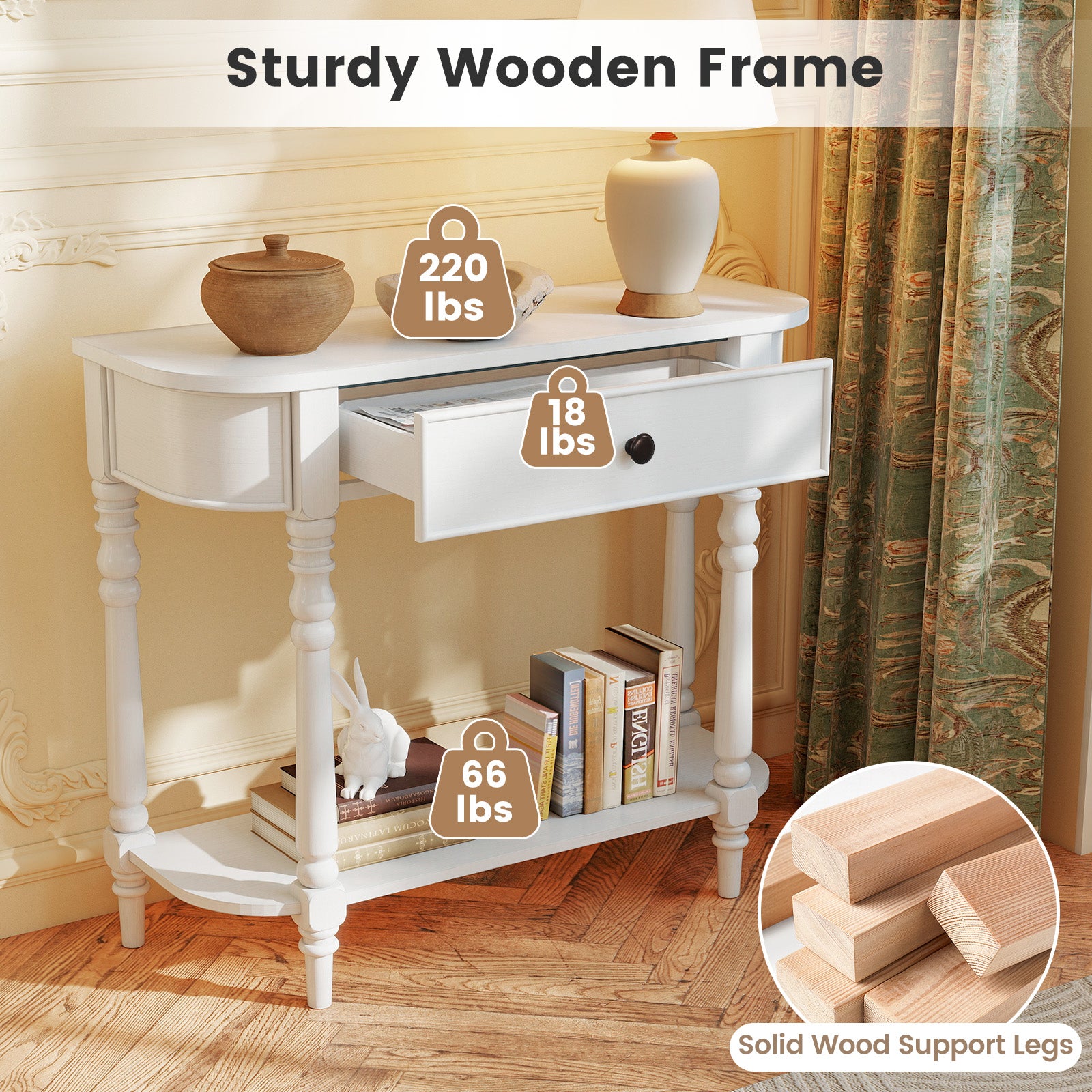 Retro Console Table, 36
