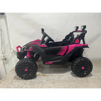 24V 2 Seater Kids Ride On Truck, Ages 3-8, Remote Control, Pink Electric Toy Cars at Gallery Canada