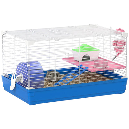 18.5" Hamster Cage With Wheel, Bottle & Dish, 2 Storey Hamster Cages at Gallery Canada