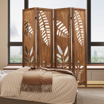 5.6 FT Folding Partition Stand, 4 Panel Room Divider Room Dividers at Gallery Canada