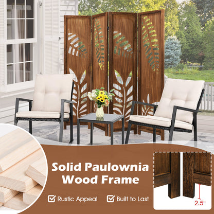 5.6 FT Folding Partition Stand, 4 Panel Room Divider Room Dividers at Gallery Canada