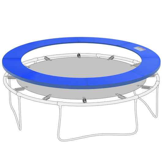 10ft Trampoline Replacement Safety Pad, Waterproof Spring Cover, Blue Trampolines Blue at Gallery Canada