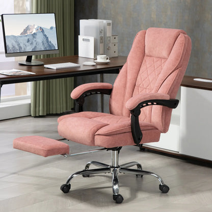 Massage Office Chair, Reclining Computer Chair, Adjustable Height, Pink Massage Chairs at Gallery Canada