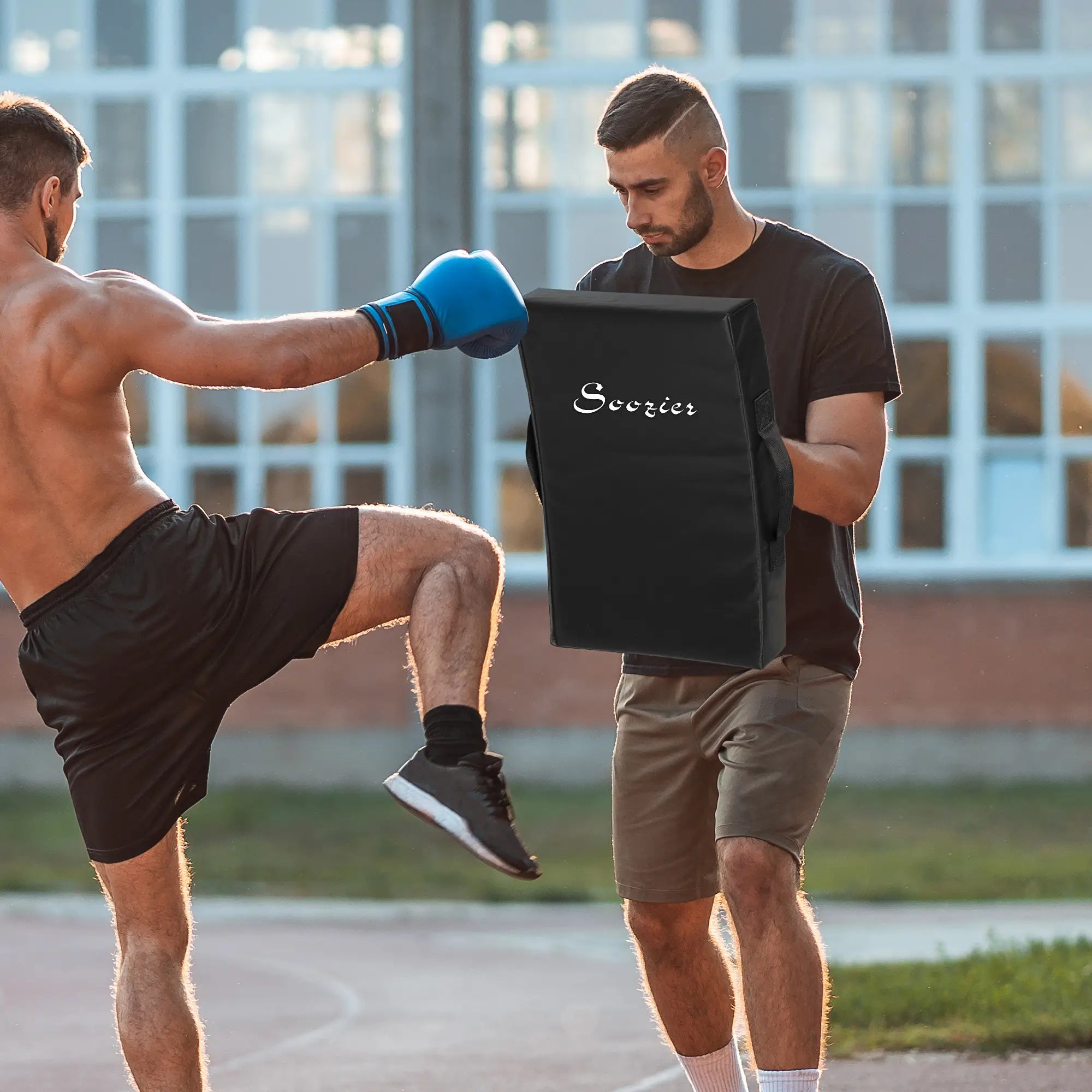 Boxing Pad, Kick Shield, Muay Thai Kicking Pad, MMA, Taekwondo Punching Bag Hangers at Gallery Canada