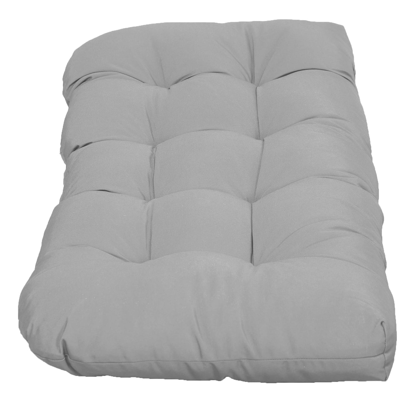 Patio Bench Replacement Cushions, 2 Seater, 43" x 19" x 3", Gray Patio Chair Cushions at Gallery Canada