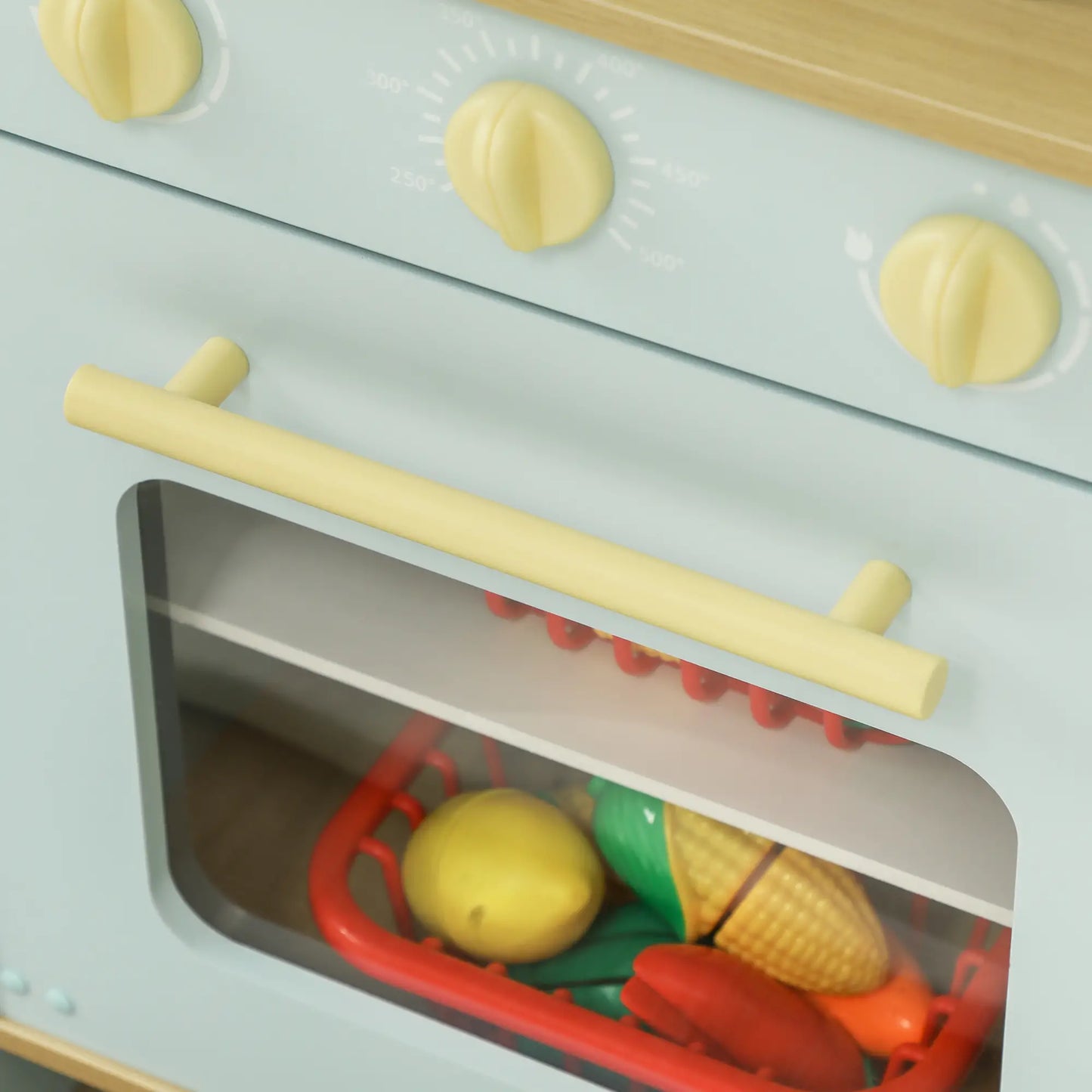 Kids Play Kitchen Set, Stove Microwave Oven, Turning Knobs, Cooking Accessories Play Kitchen at Gallery Canada
